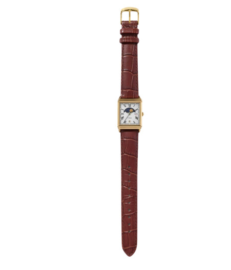 Timex x Noah Moon Phase Watch Brown Gold Leather Rectangular New Limited