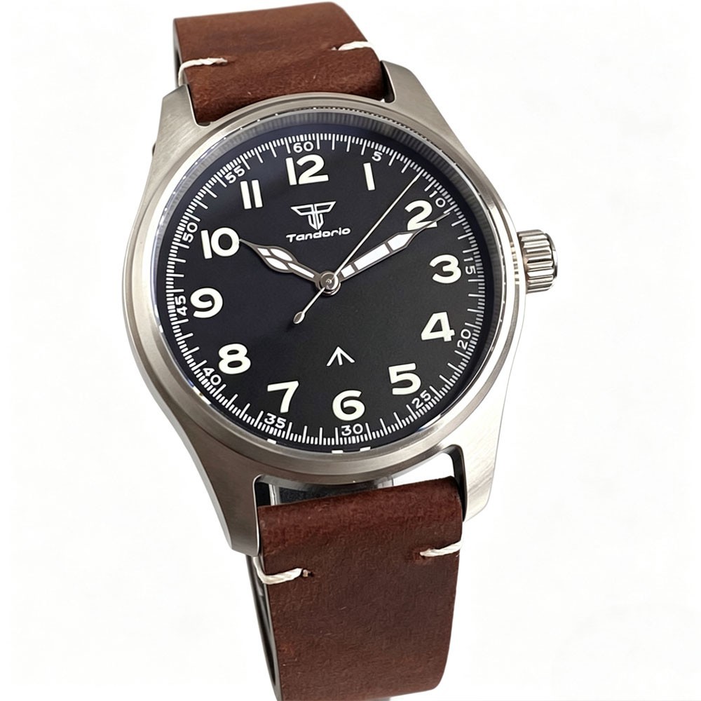 Tandorio 39mm Arabic Luminous 20ATM Sapphire Automatic Japan NH35A Men Watch
