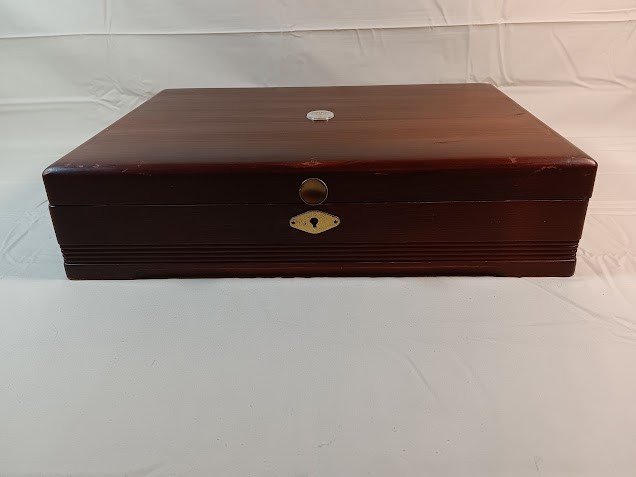 Vintage 12 Slot Custom Watch storage Box With Swiss Watch Face