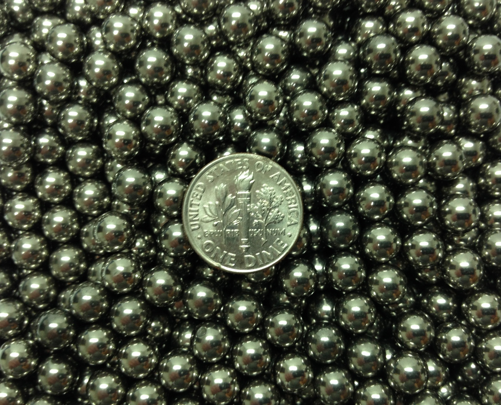 10 lb. Stainless Steel 1/4″ Round Balls-Shots Polishing Jewelry-Tumbling Media