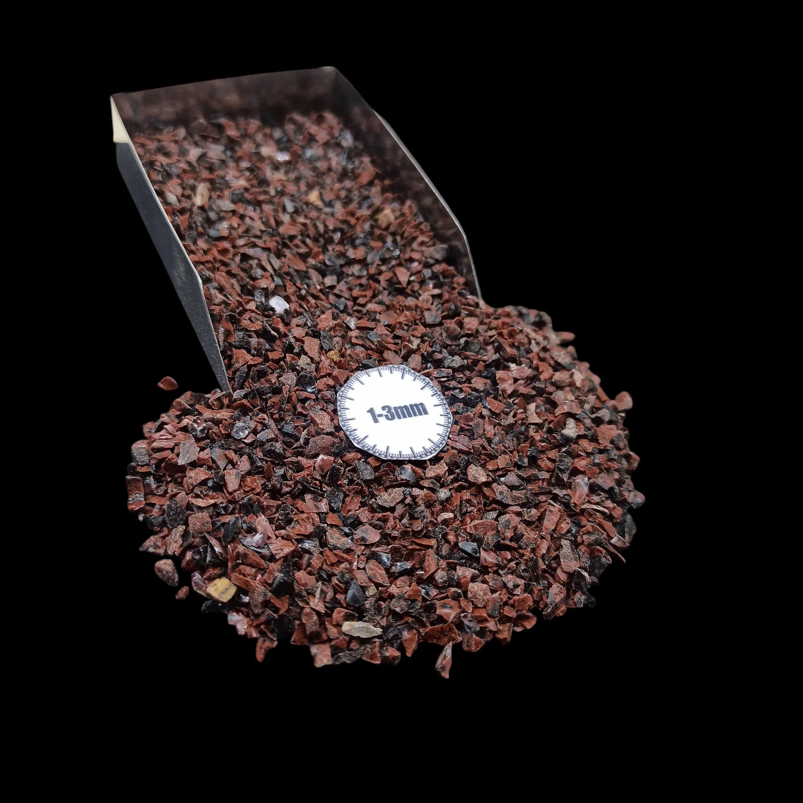 Mahogany Obsidian Crushed Stone 1-3mm for Jewelry Making Epoxy Art