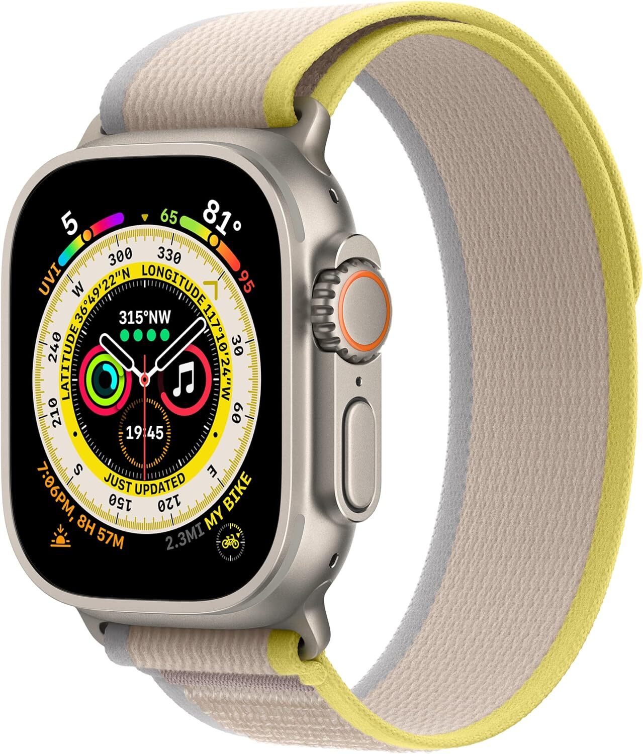 Genuine Apple Trail Loop 49mm 45mm Watch Band Series 4 5 6 7 8 9 SE Ultra SM /ML
