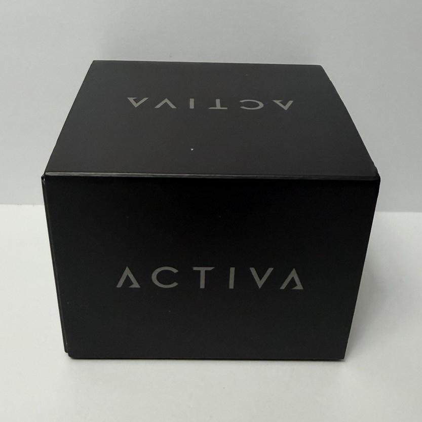 Activa ACW8118-003 Active Collection Black Ana-Digi Sport Watch blue backlight