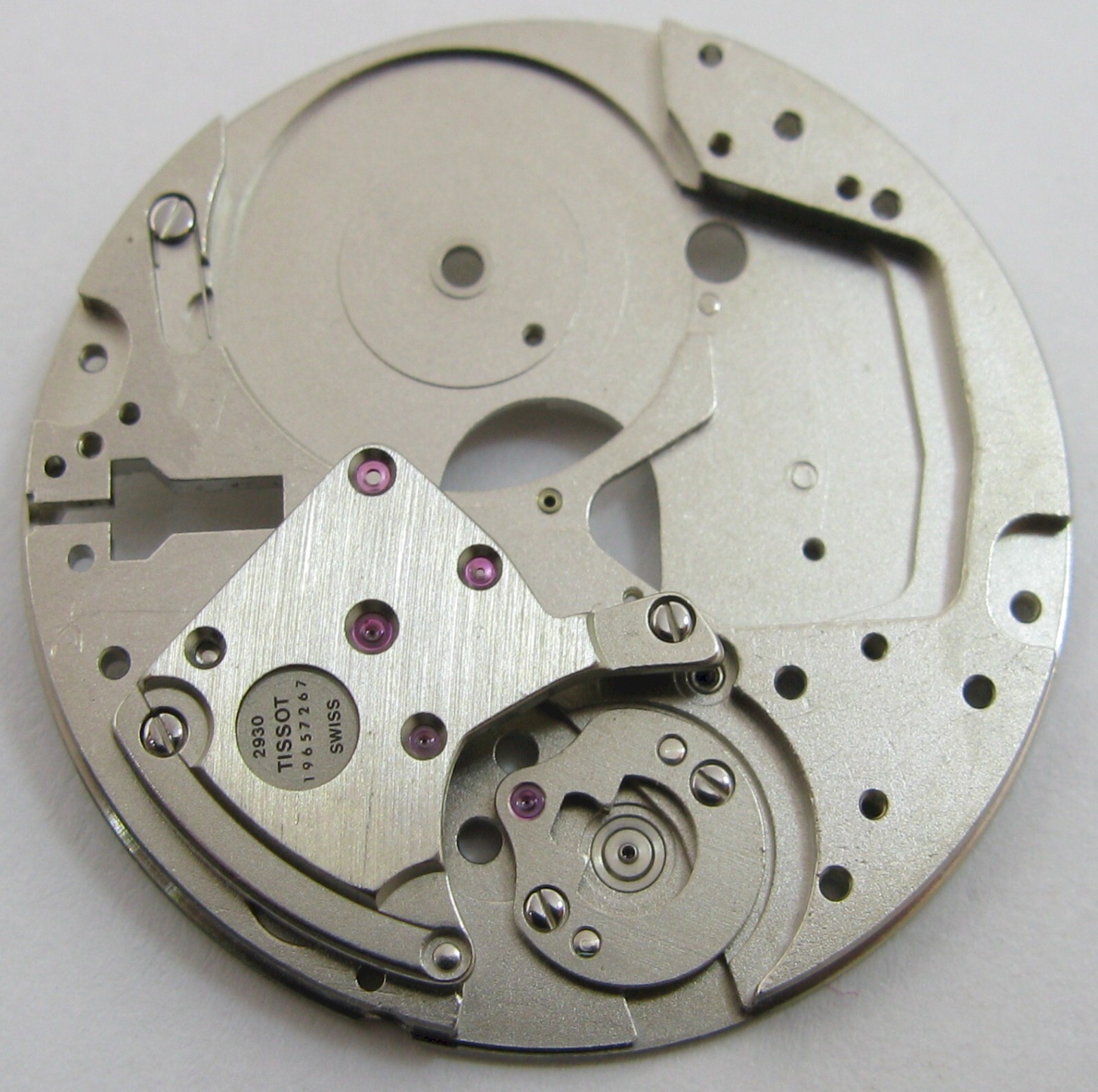 Tissot 2930 Omega Watch 1010 INcomplete main plate #100 + bridges