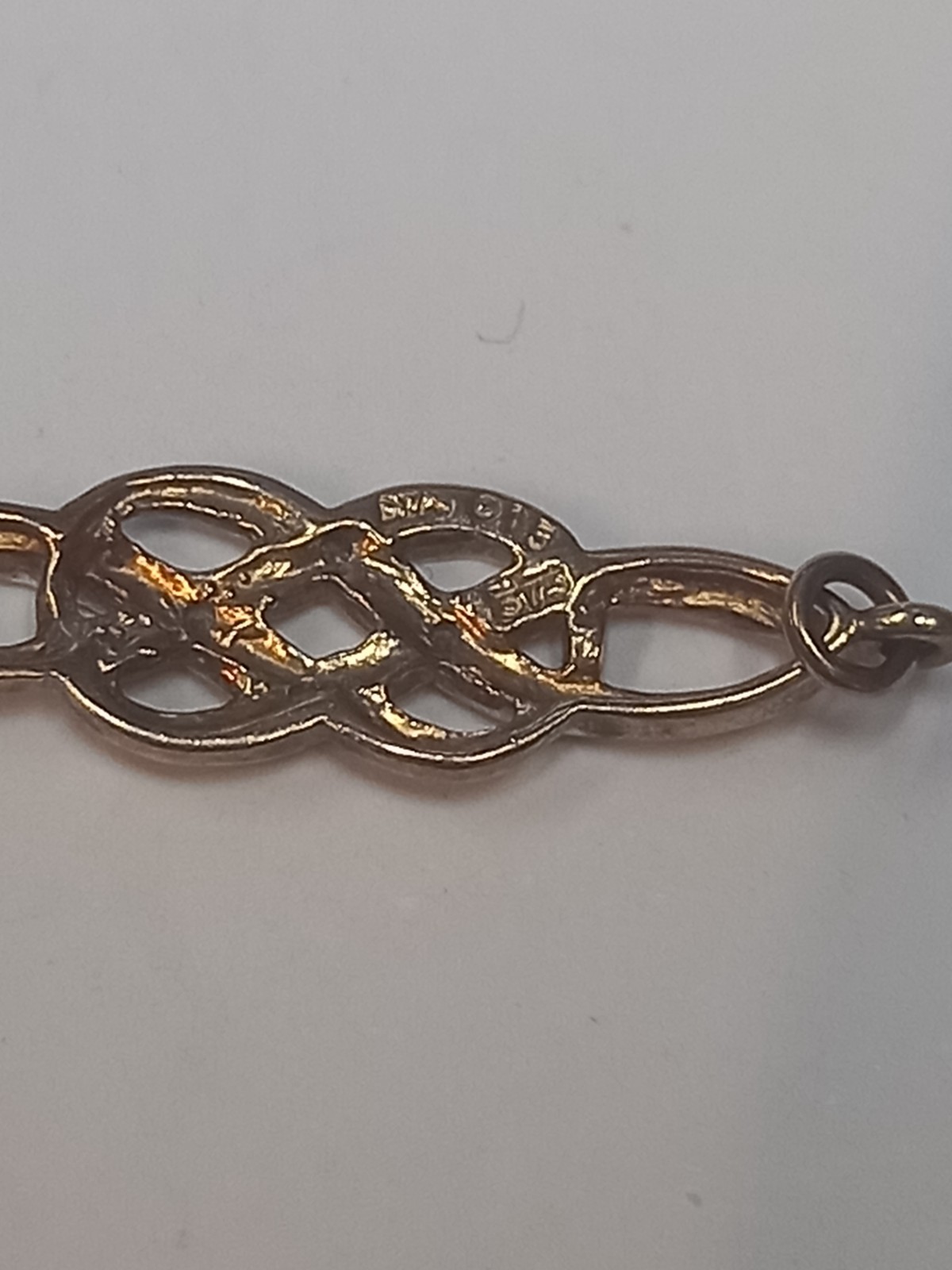 9ct Yellow Gold Diamond Bracelet 0.15ct