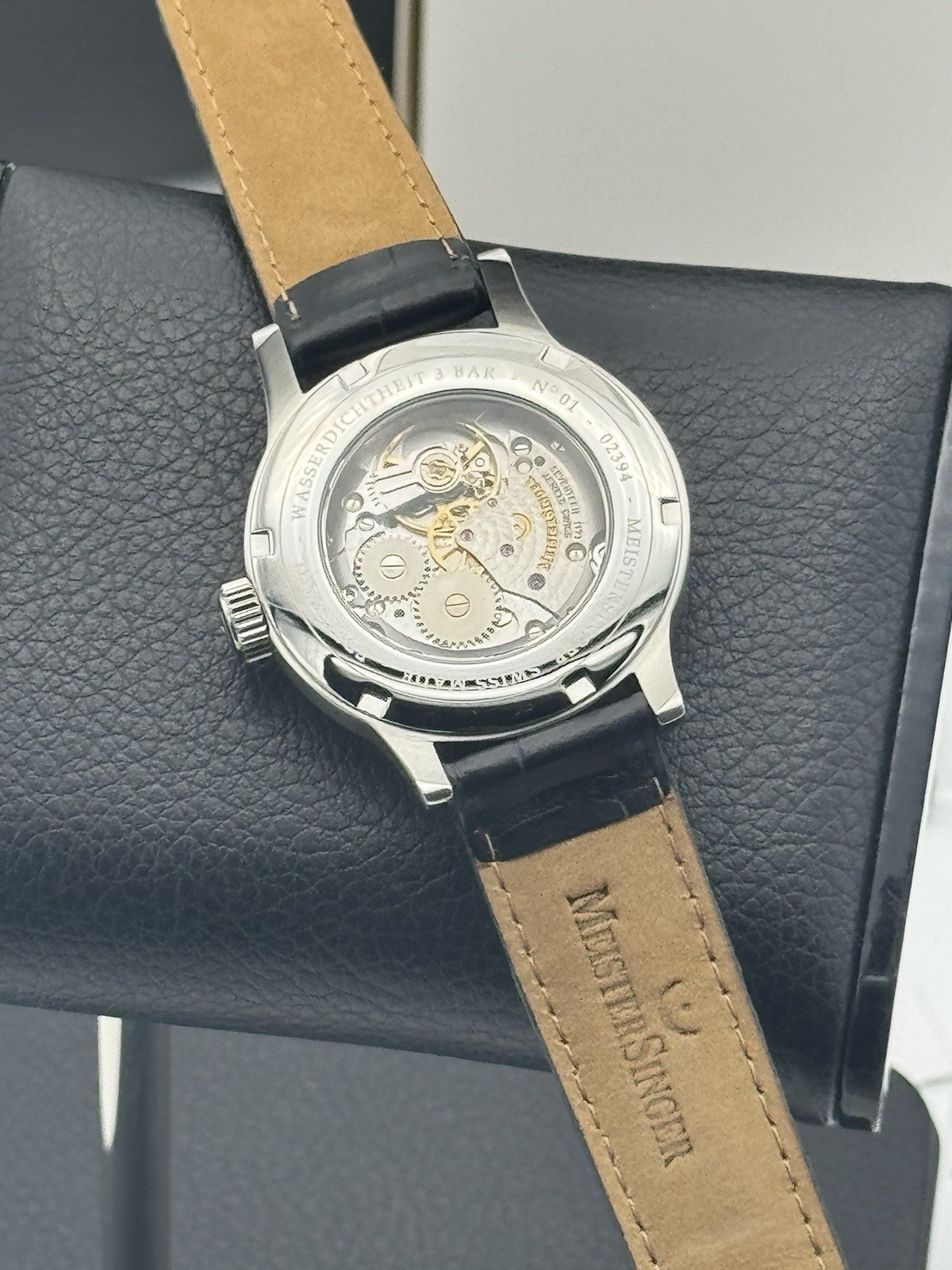 MEISTERSINGER NO. 1 SINGLE HAND! SWISS AUTOMATIC! *FULL SET UNWORN!