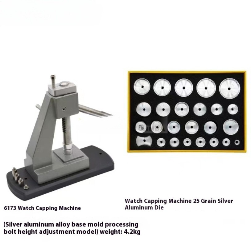 6173 Watch Case Press Tool for Mineral Glass Crystal & Back Cover Installation