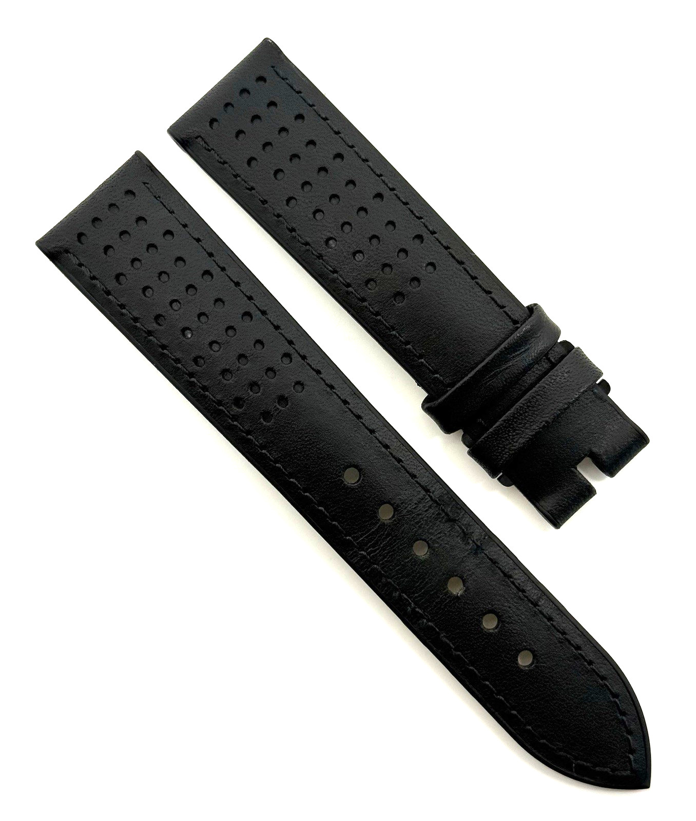 Chopard 20mm x 18mm Black Calfskin Leather Watch Strap H3400-0020 Authentic OEM