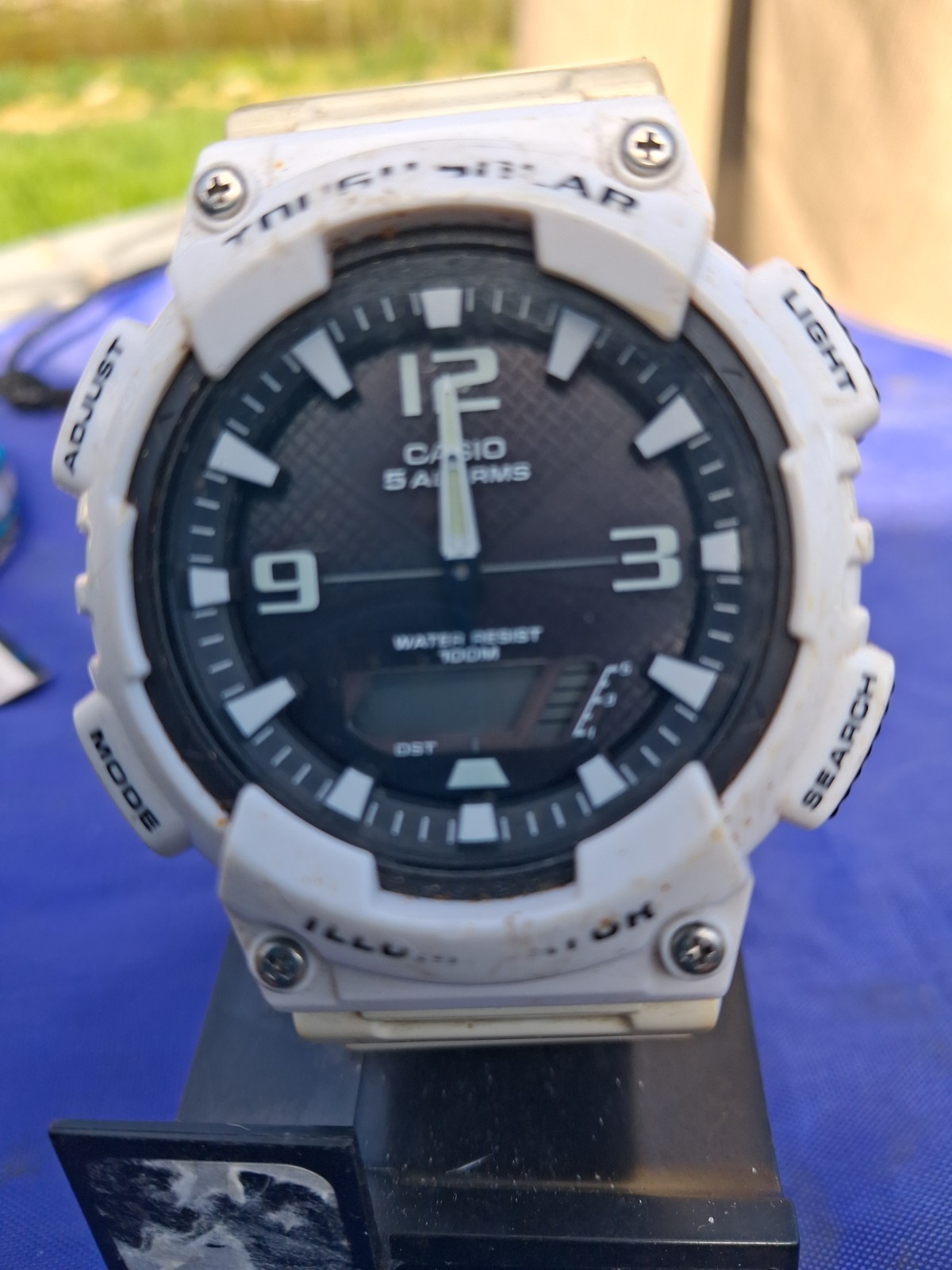 CASIO AQ-S810W 5208 TOUGH Solar Water resistant to 10 ATM LED Light 45.4mm