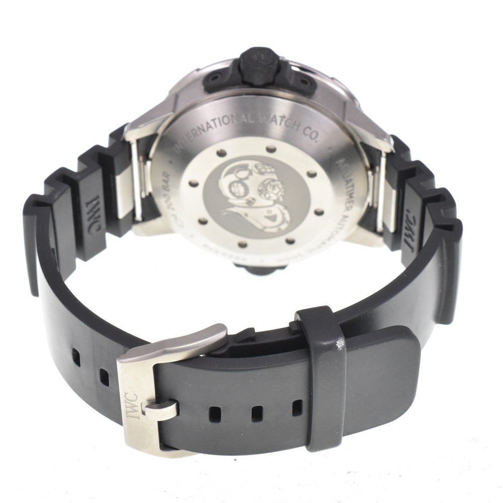 with paper IWC SCHAFFHAUSEN Aqua timer 2000 IW358002 Automatic Men’s D#147053
