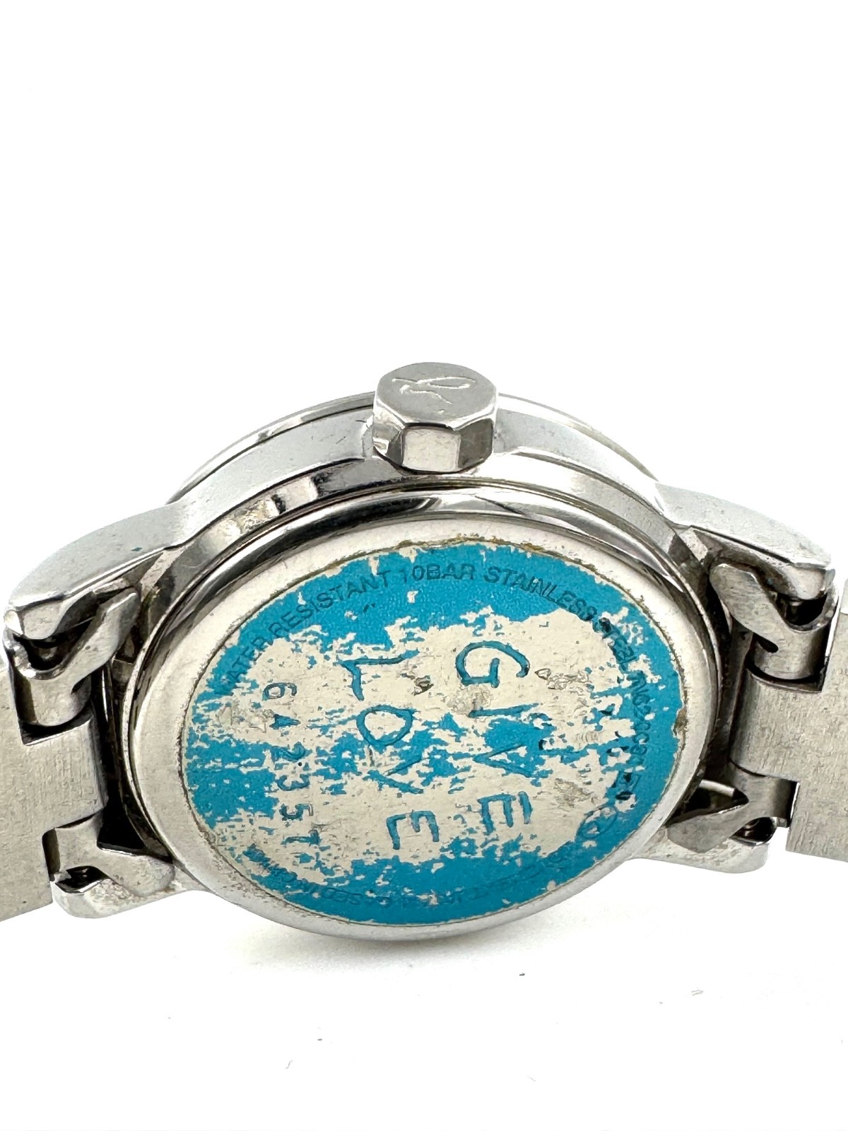agnes b 28mm Women Quartz Watch New Battery working 7N82-0CS0 f3070