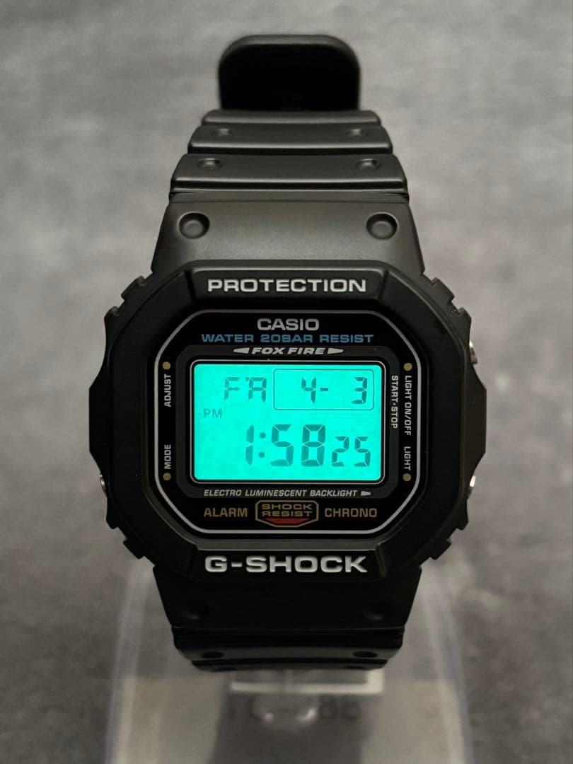 CASIO G-SHOCK DW-5600E Battery new replaced