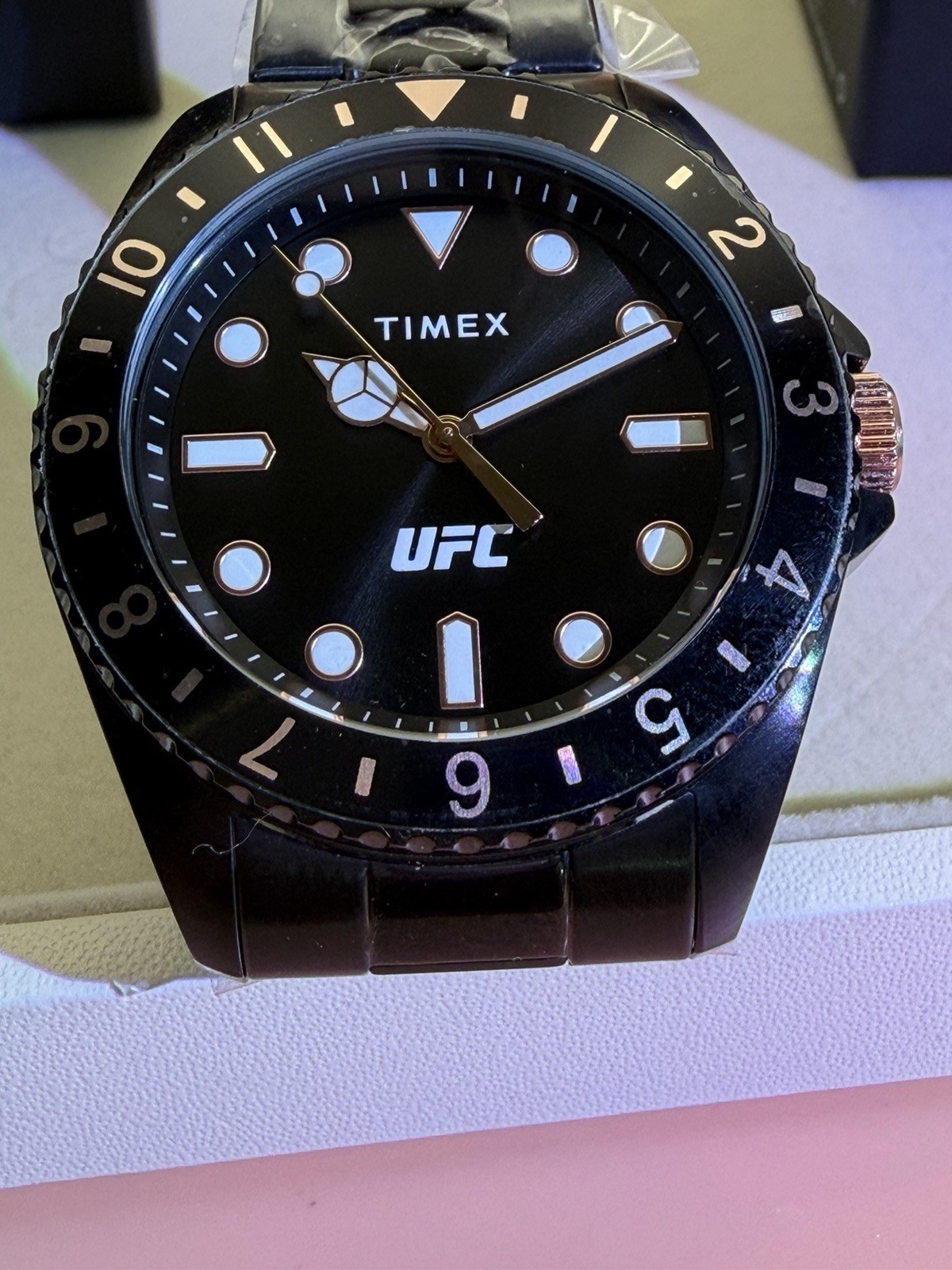 BRAND NEW IN BOX- Timex X UFC Debut Edition Men’s 42mm Analog Watch.