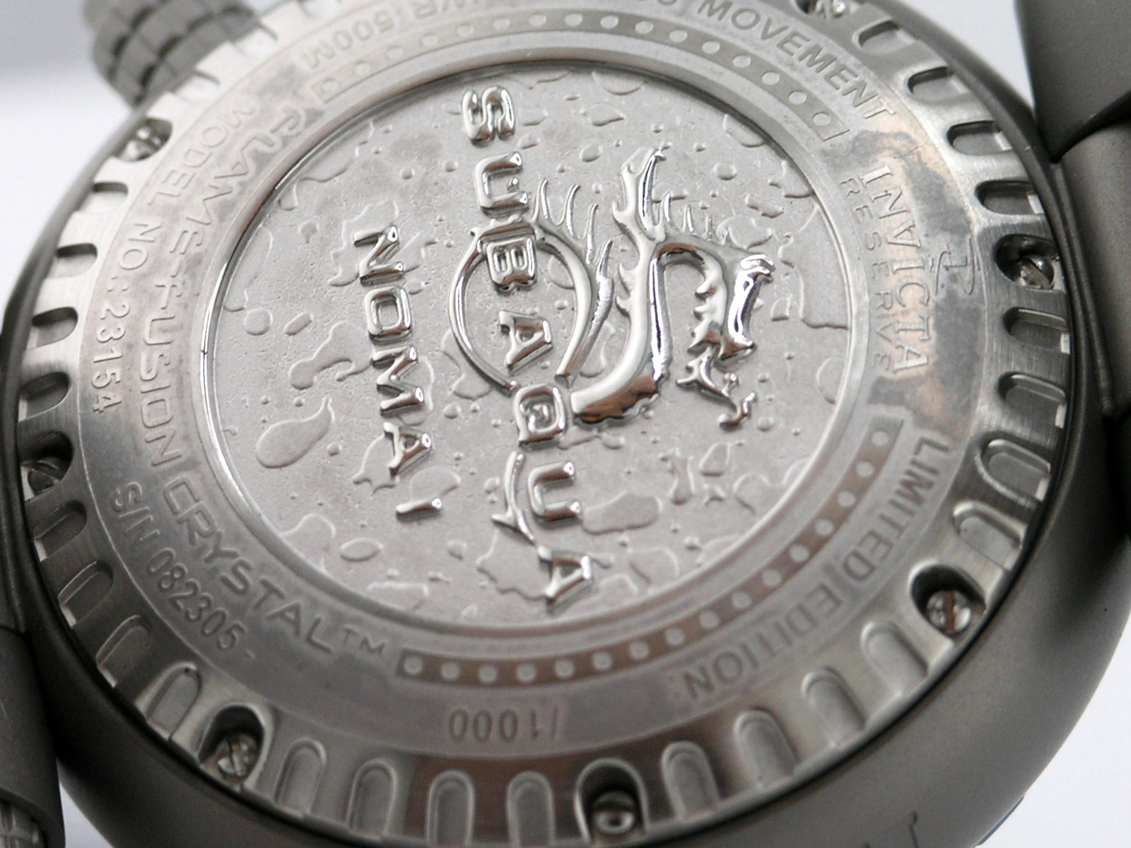 NEW INVICTA 23154 SUBAQUA NOMA I SWISS CHRONOGRAPH TITANIUM LIMITED WATCH 47MM