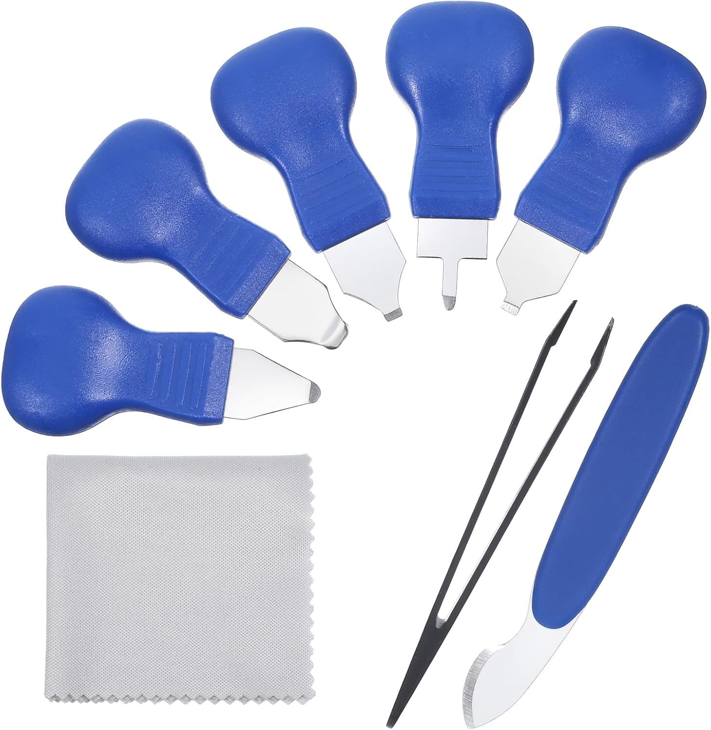 Compact 8-Pcs Watch Back Opener Set for Efficient Home and Professional Repairs