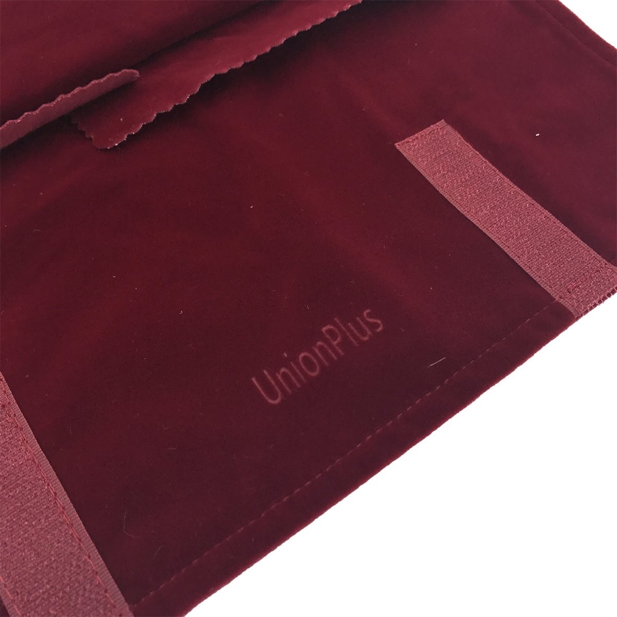 Large Velvet Travel Jewelry Roll Organizer Bag – Anti-Winding, Elastic Band, Bur