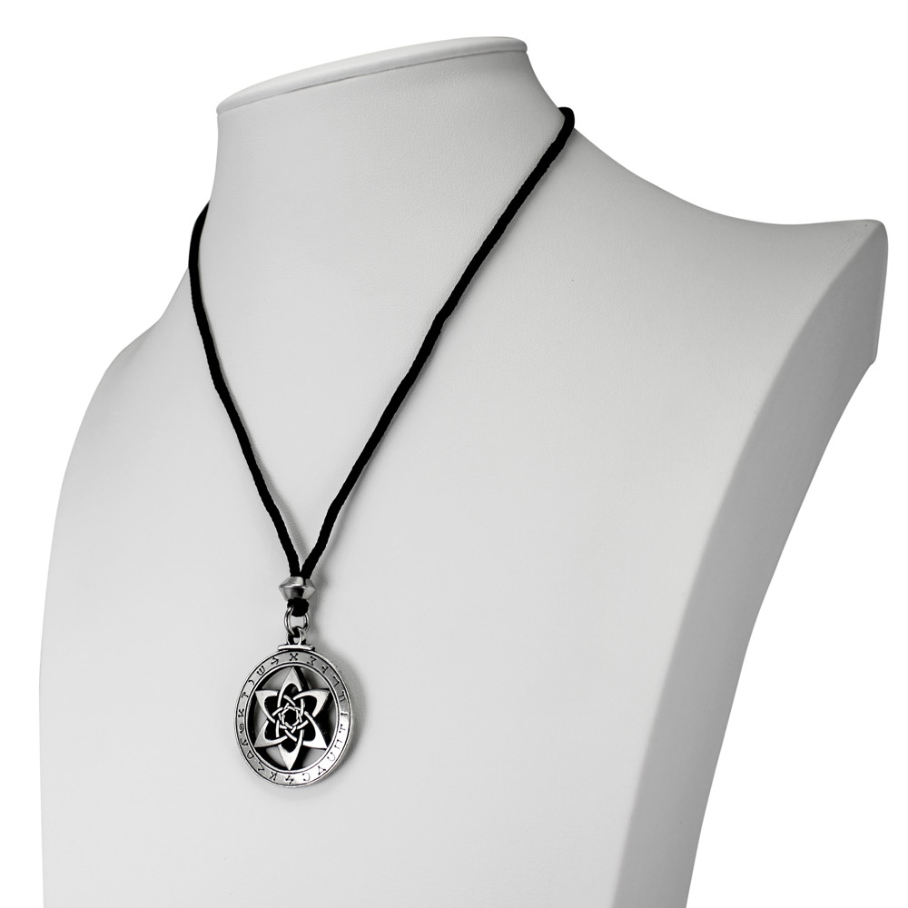 The Astrologer’s Star Necklace Angel Pendant – Occult Talisman Ceremonial Amulet