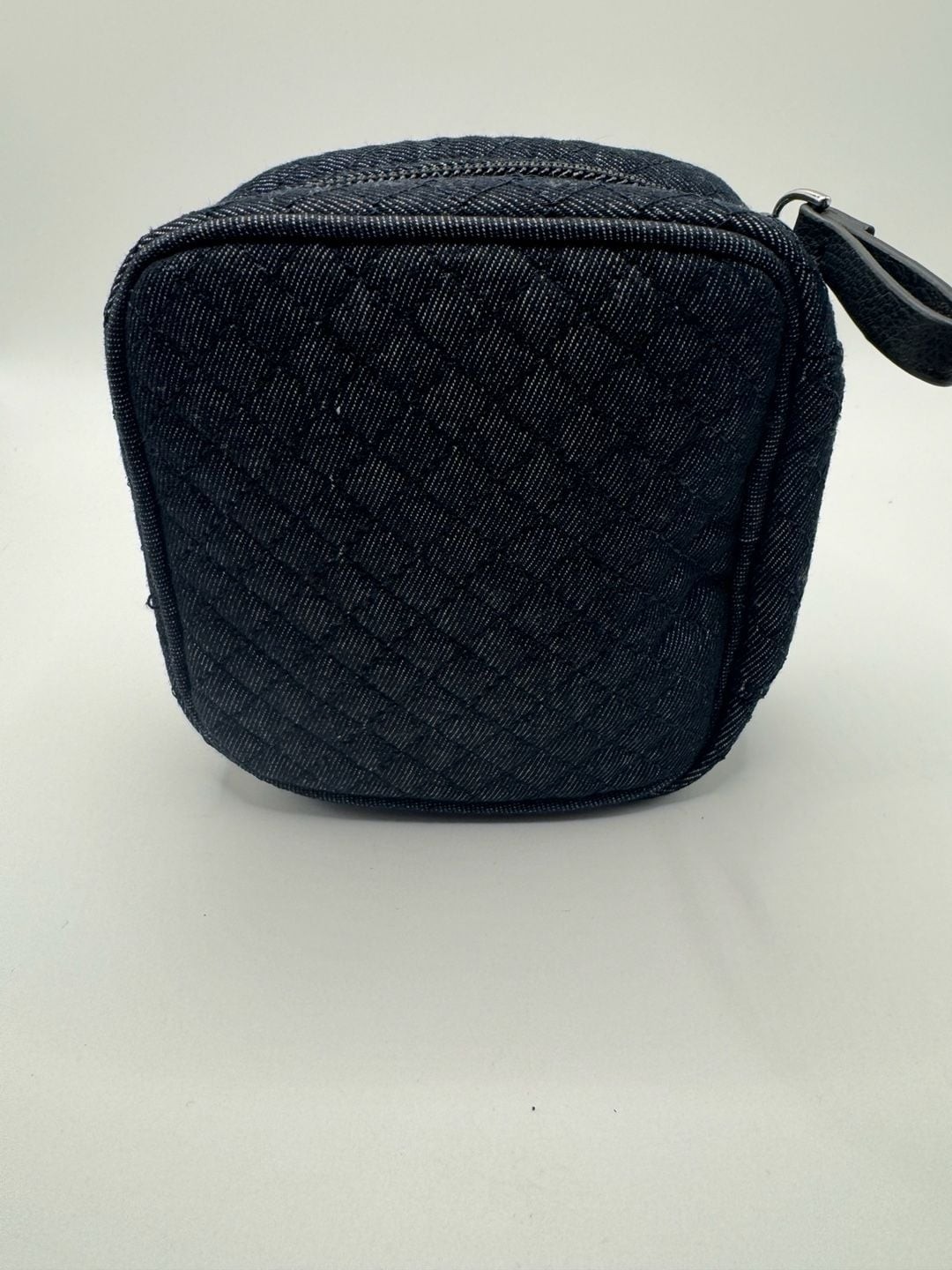 Vera Bradley Quilted Denim Jewelry Organizer Travel Case