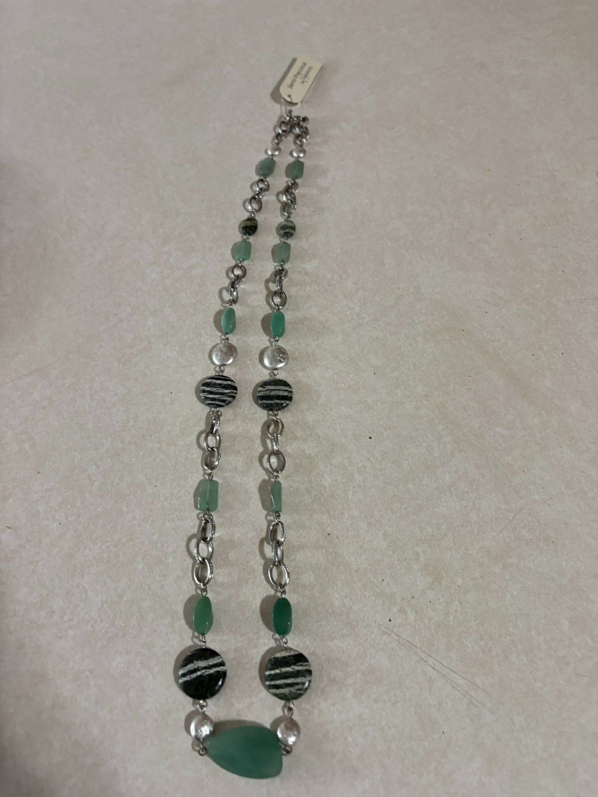 semi precious stone necklace