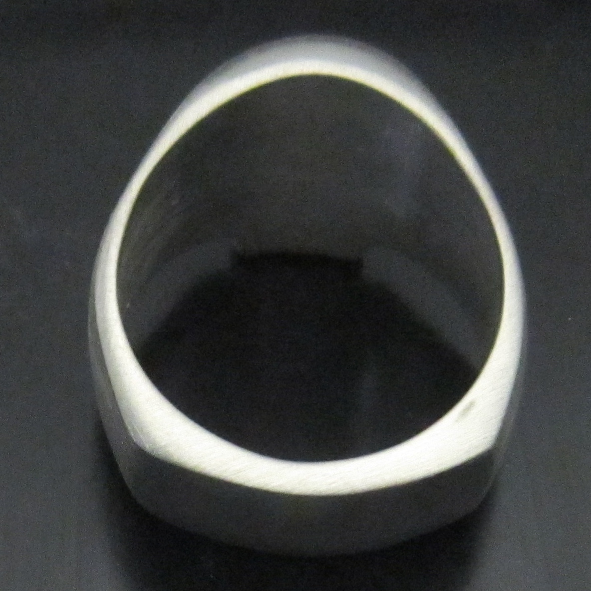 MJG STERLING SILVER KR SKULL RING. SMALL. SZ 10. 18 GRAMS. KEITH.