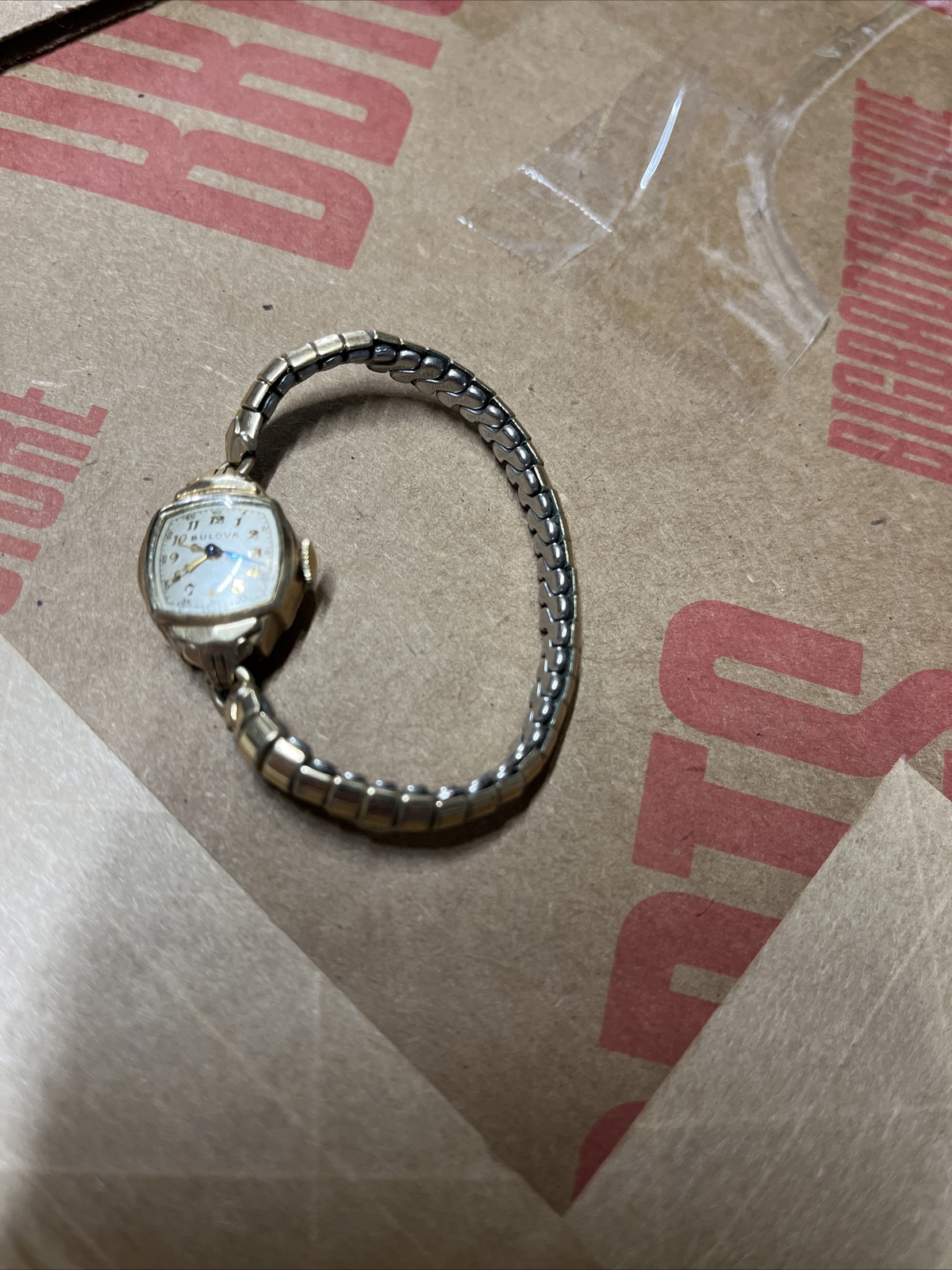 Vintage Bulova 10K Rolled Mechanical Women’s Watch RUNS Great
