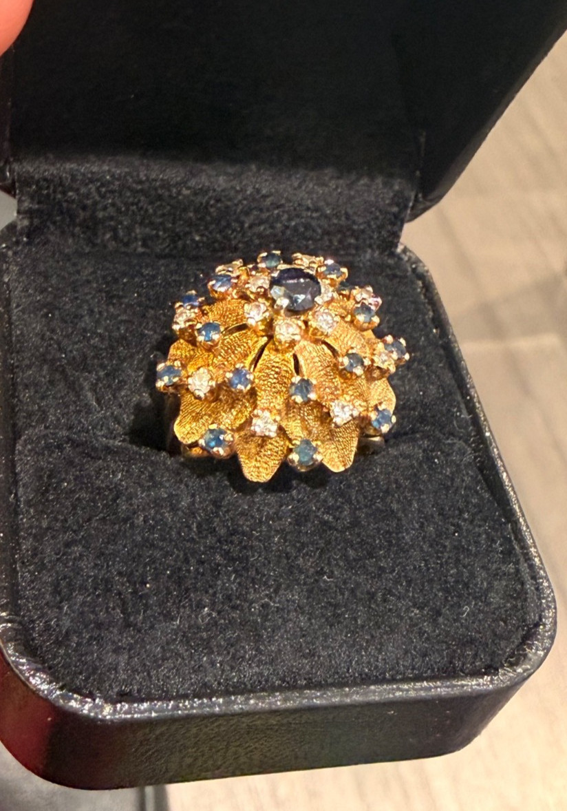14k gold estate vintage heirloom women rings