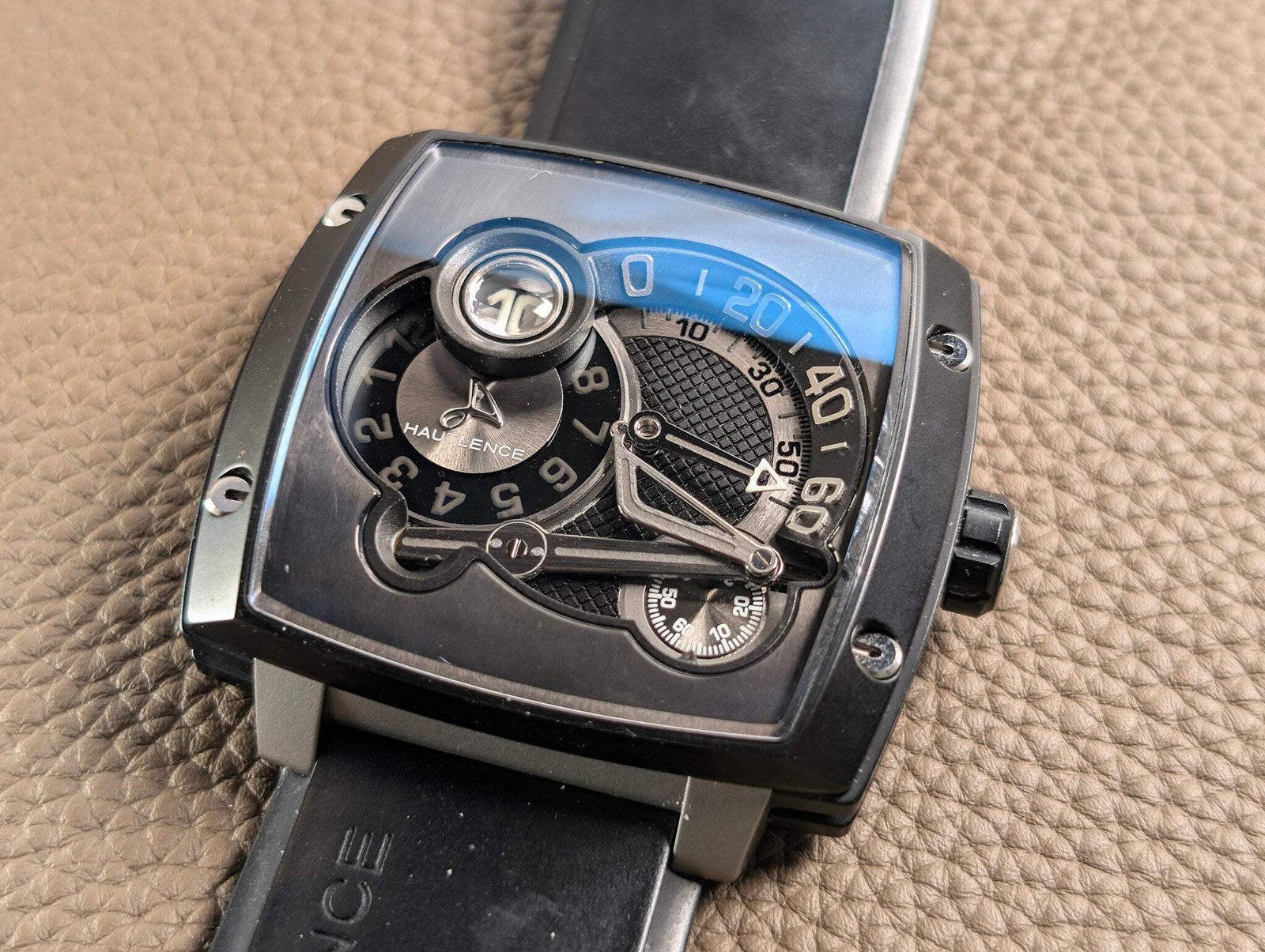 Hautlence HLS08 Jump Hour Retrograde Titanium Limited 88 Box Serviced