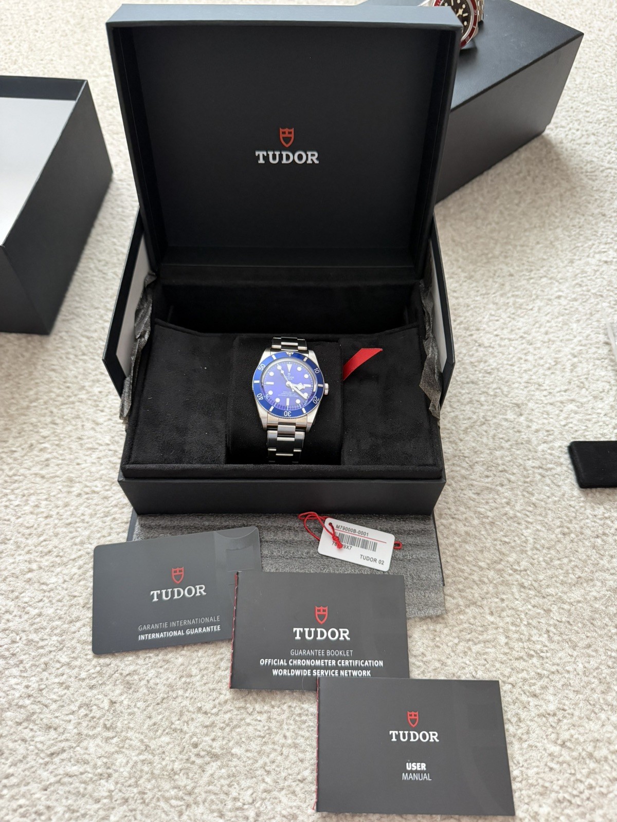 2026 BRAND NEW & UNWORN TUDOR Black Bay 54 37mm – 79000B- with stickers-JUNE 26