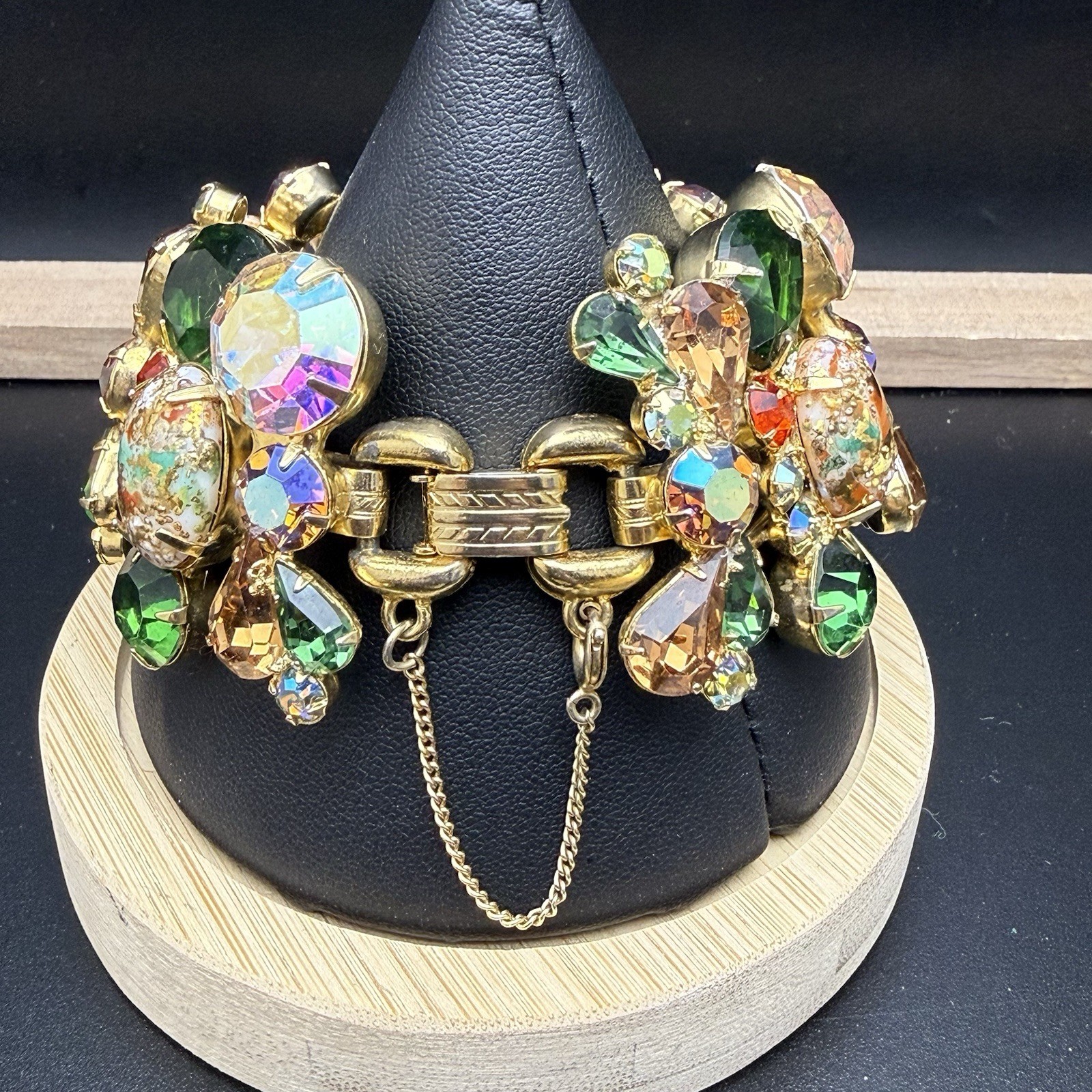 Vintage Juliana D&E Stipple Easter Egg Bracelet Brooch Clip Earrings Book Set