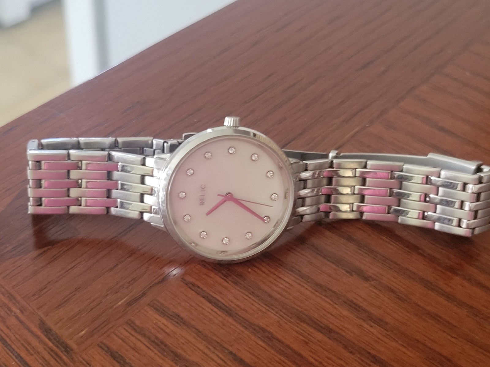 Relic Women’s Silver Tone With Rhinestone