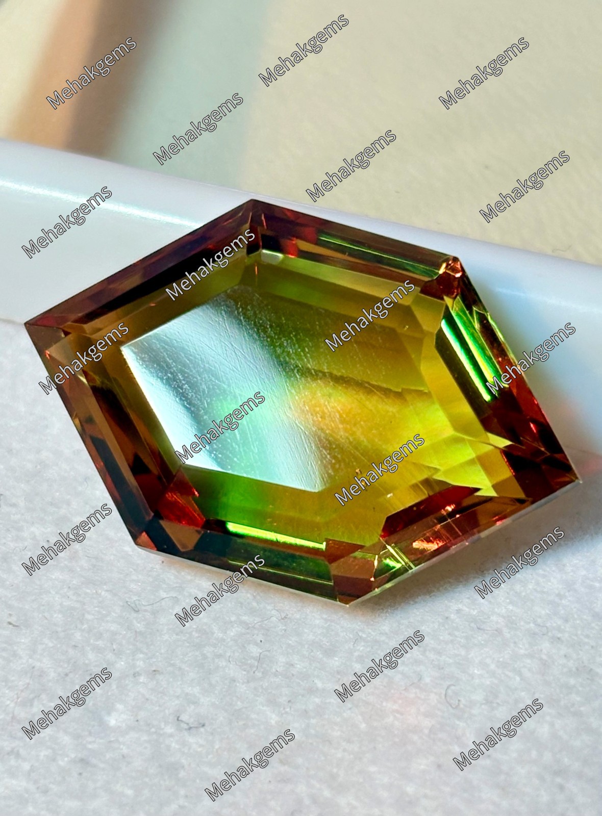 36ct Color Changing Zultanite Gemstone, Fantasy Cut Loose Diaspore Ring Pendnt