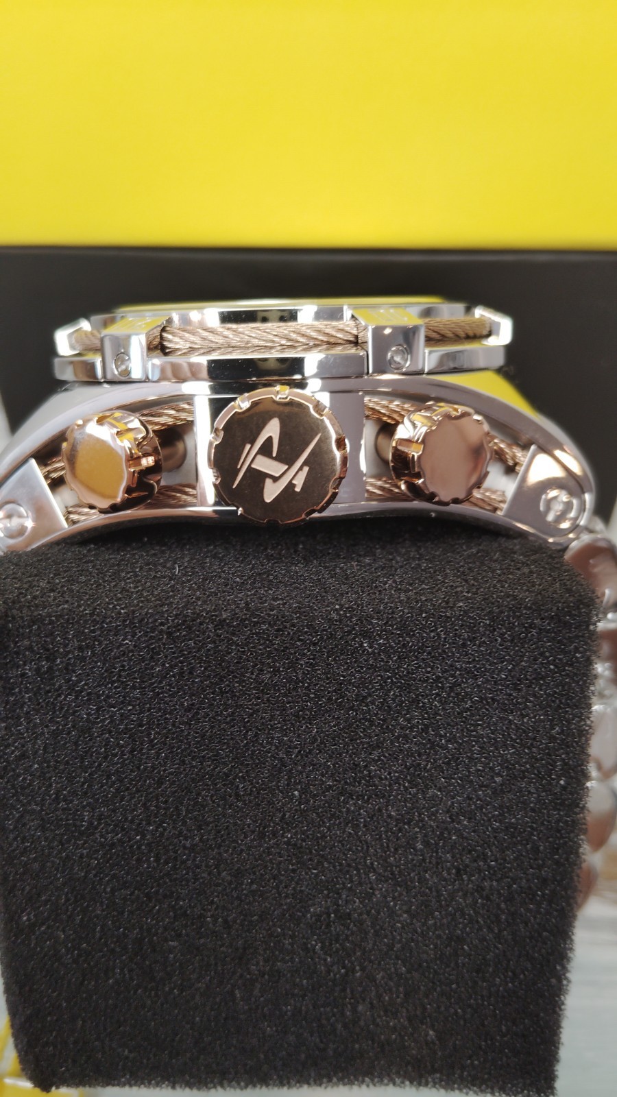 Invicta Reserve Bolt Zeus 1.O Carat Diamonds Swiss Rhonda Z60 Mens Watch 53mm