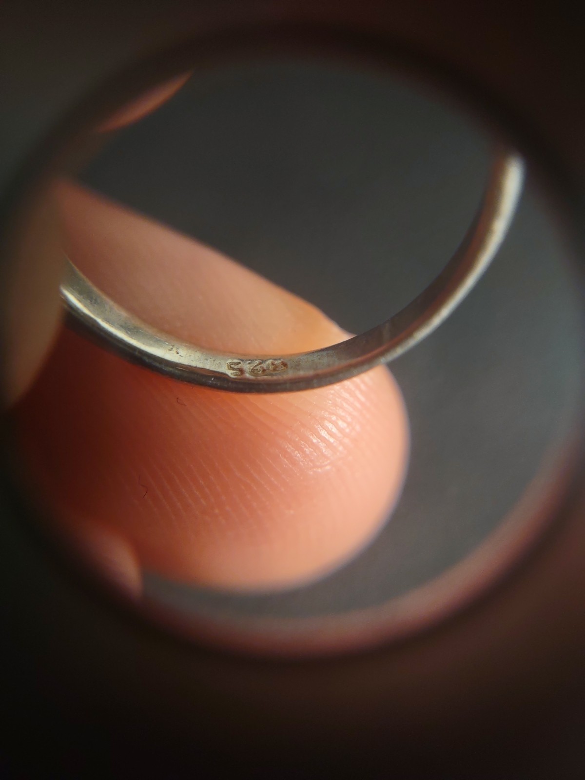 3.2 Grams Sz 7 Abstract Gothic Punk Sterling Silver 925 Ring