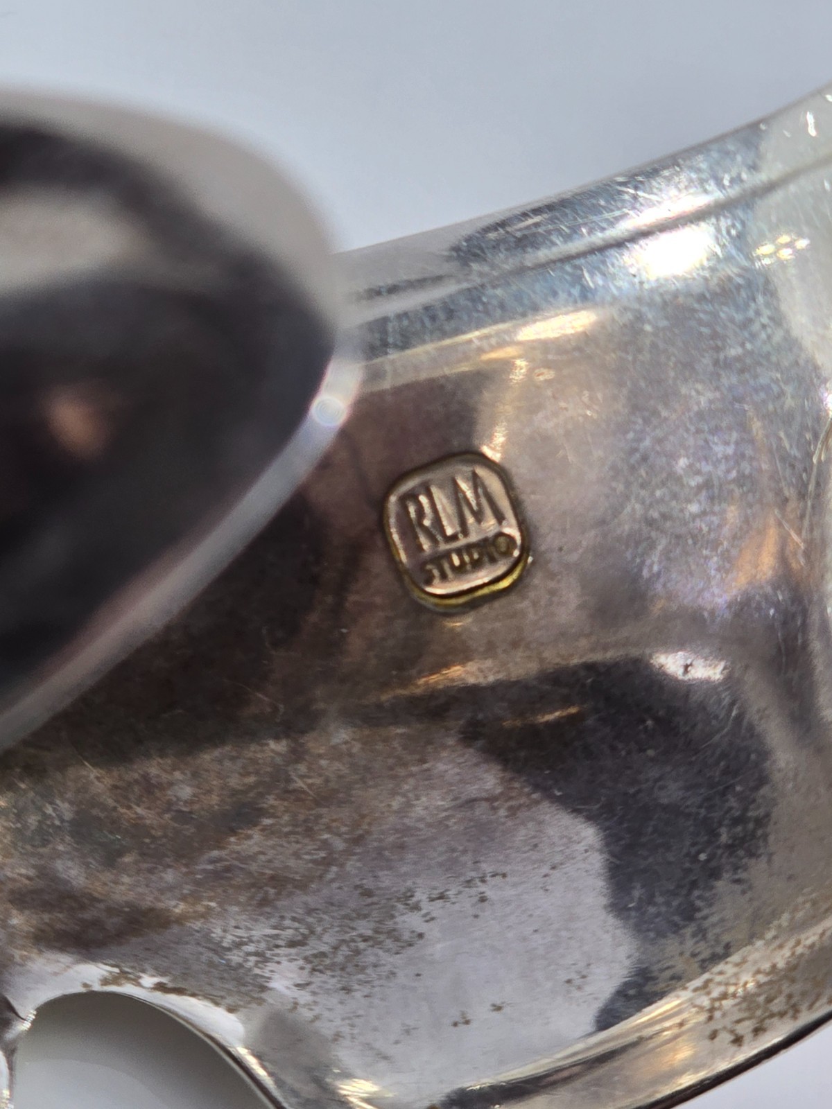 RLM STUDIO 925 Sterling Silver Personalized Cuff Bracelet 43.5 GRAMS