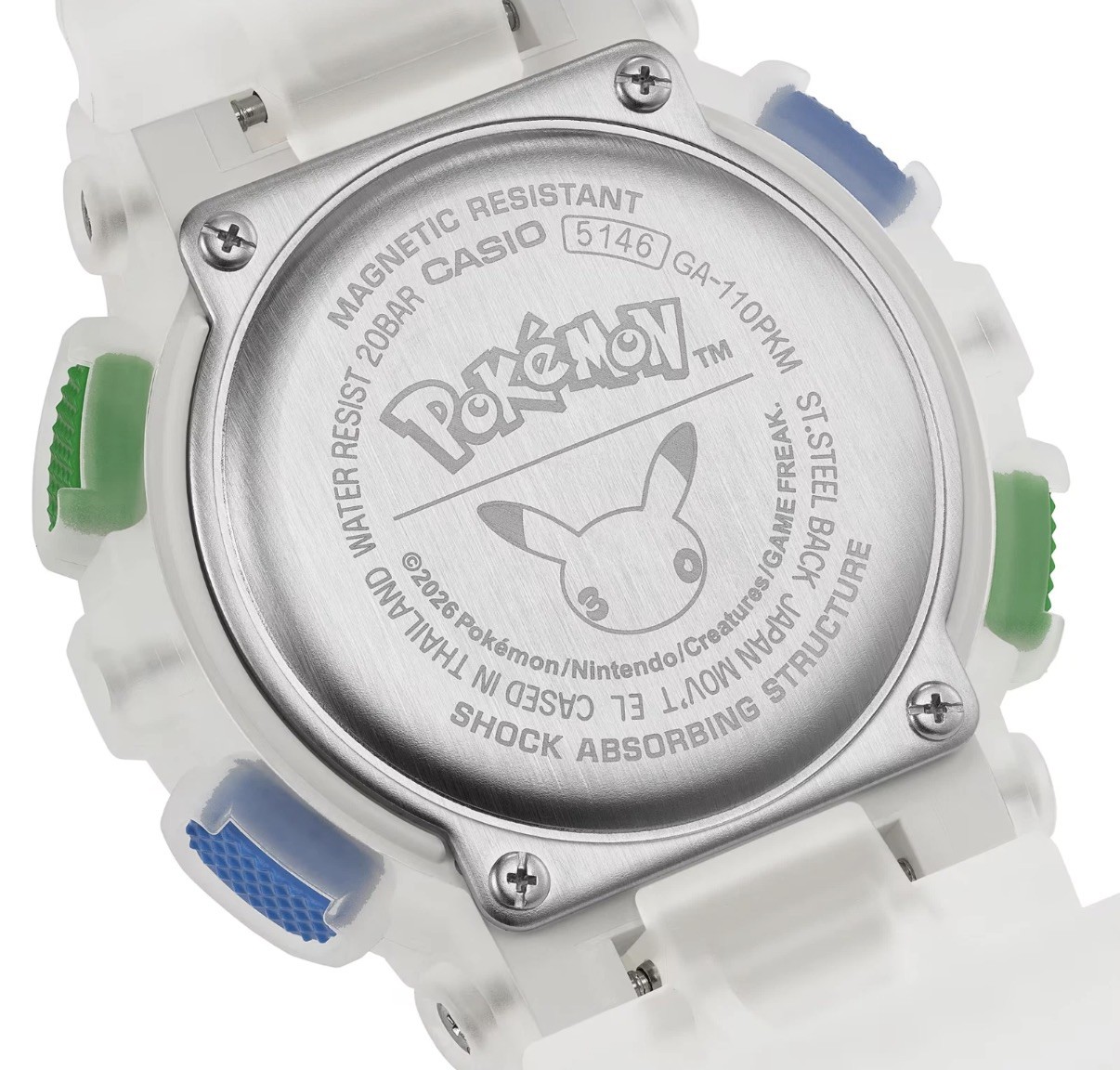 Casio G-SHOCK x Pokemon GA110PKM-7A IN HAND ✅