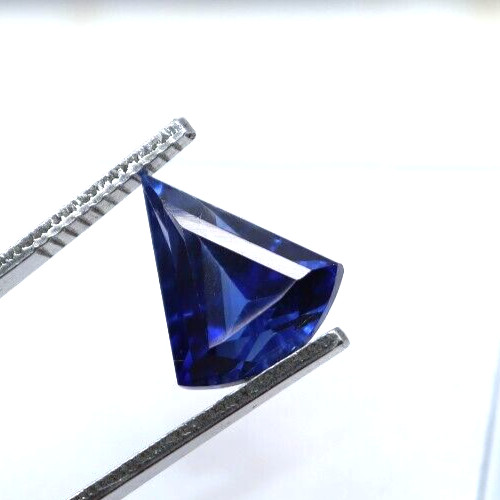 Natural Ceylon Blue Sapphire 38 Ct Fancy Cut Certified Loose Gemstone