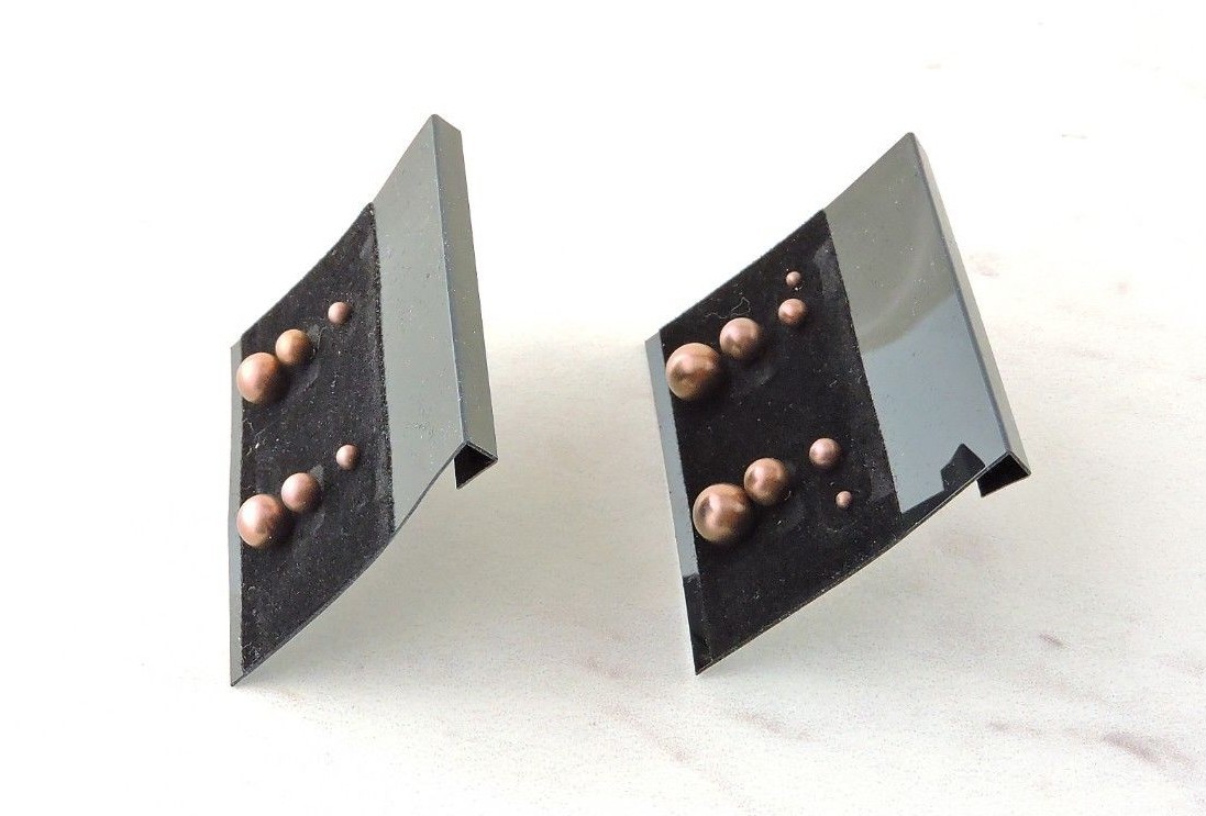 Stainless Steel Bronze IP Plated Ball Stud Earrings 2 mm – 8 mm – Free Gift Pack