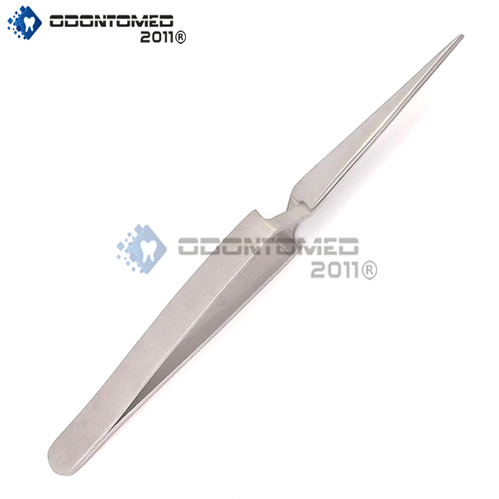 ODM Cross Lock Tweezer Short Pointed Self Closing 4-3/4″ Reverse Action Forceps