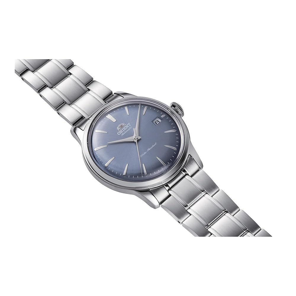 Orient Men’s Bambino Version 7 Blue Dial Automatic 38mm Watch RA-AC0M10L