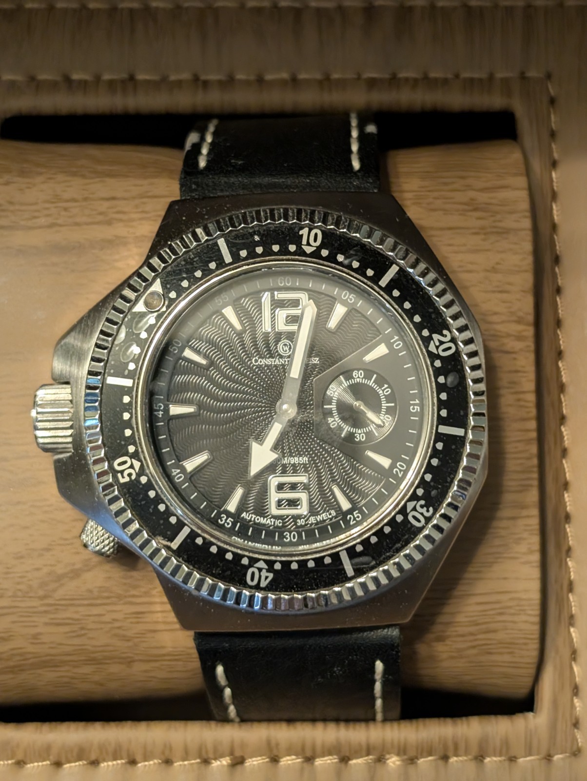 Constantin Weisz 300M Diver Automatic Men’s German Made Watch