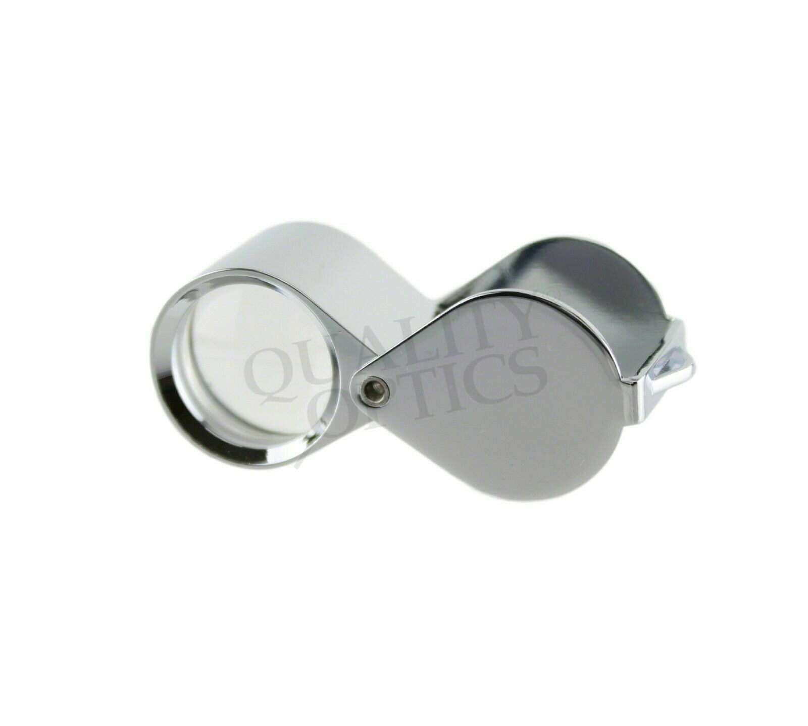 Quality Optics® USA Hastings Folding Pocket Magnifier Classic 10X Jewelers Loupe