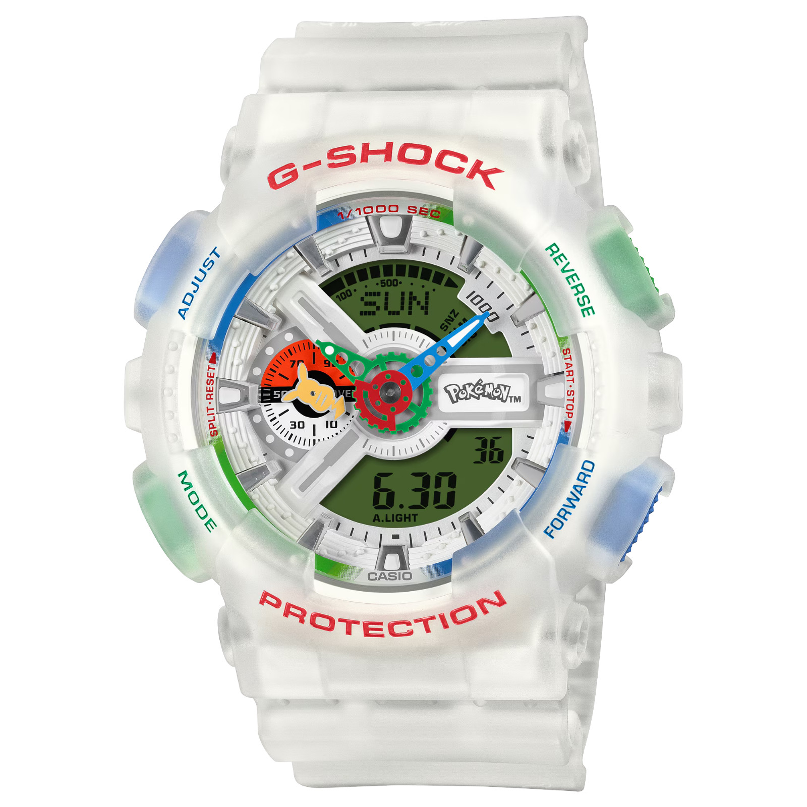 New Casio G-Shock Pokeman Special Limited Edition Watch GA110PKM-7A