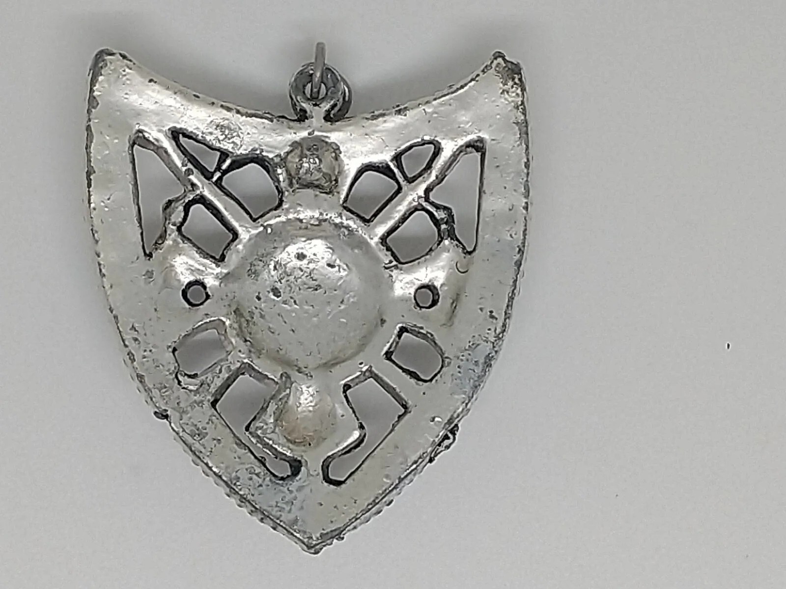 Vintage Scottish Mid-Century Shield Coat Of Arms Pendant Lions Gate 1970’s