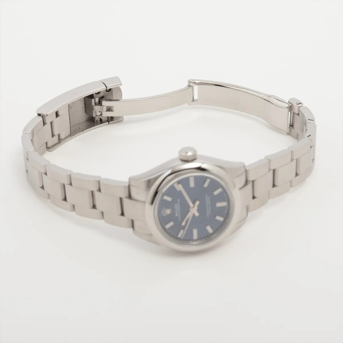 Rolex Oyster Perpetual 28 276200 SS SS AT Blue-Face