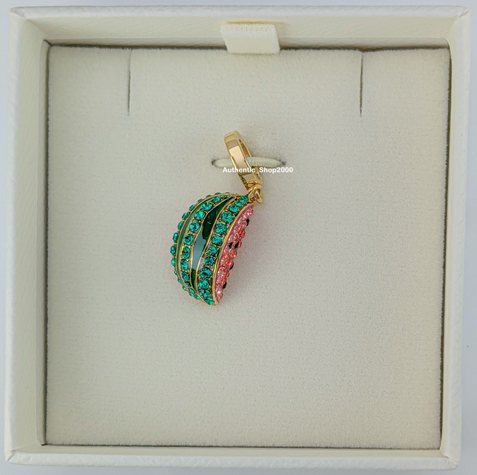 New 100% Authentic SWAROVSKI Pave Watermelon Idyllia Charm Pendant 5743134