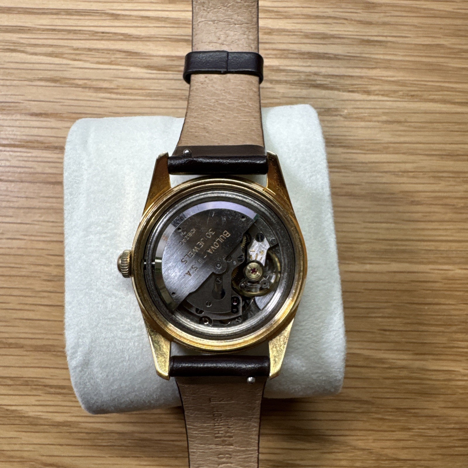Vintage BULOVA 30J Automatic Men’s Watch – 10BZAC (USA-made movement) – Running