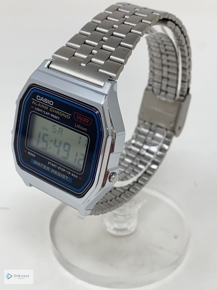 CASIO A159WA-N1JH Men’s Digital Quartz Stainless Steel Watch