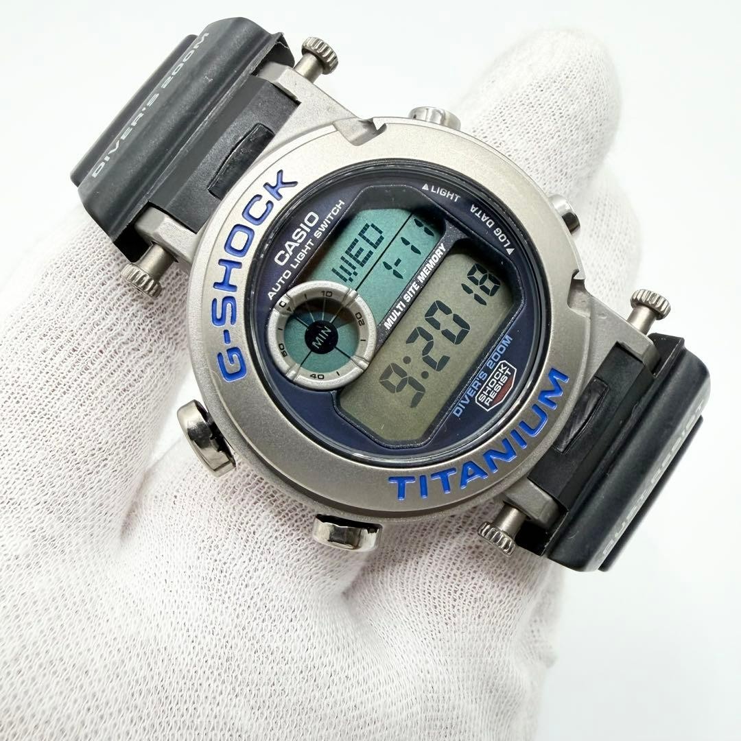 CASIO G-SHOCK FROGMAN DW-9900 Titanium Diver’s 200m Digital Vintage Men’s Watch
