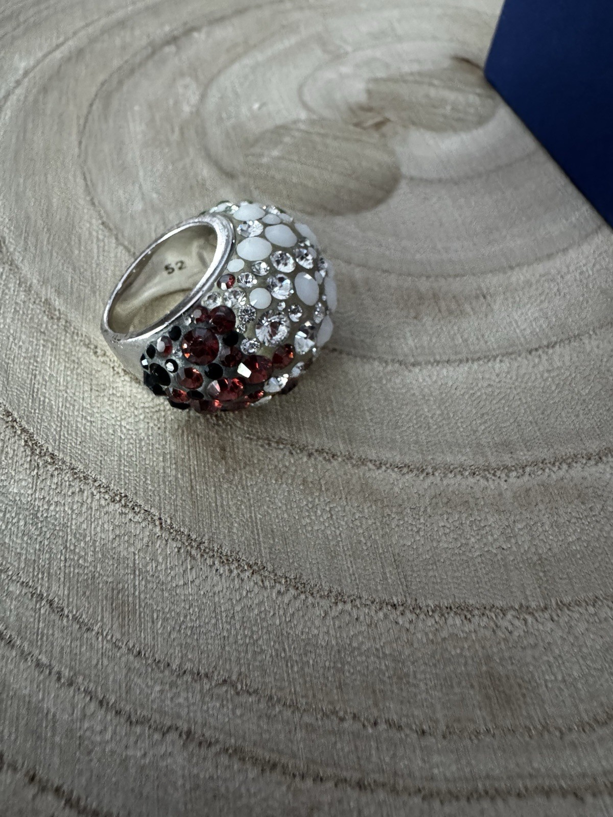 Swarovski Chic Dome Ring Size 52/ 5.75.