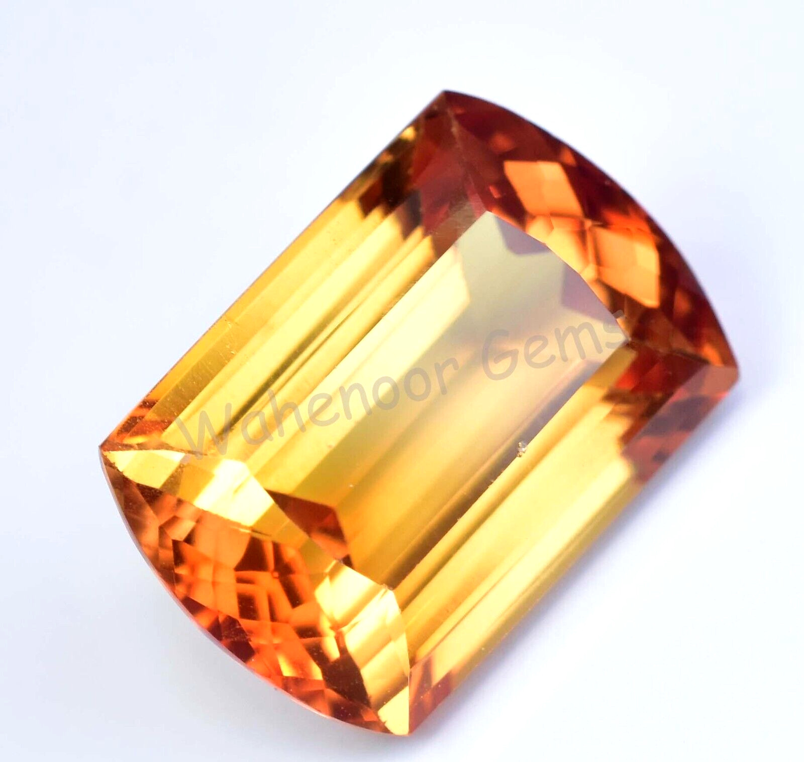 FLAWLESS Natural Padparadscha Sapphire 14.85 Ct Certified Loose Gemstone